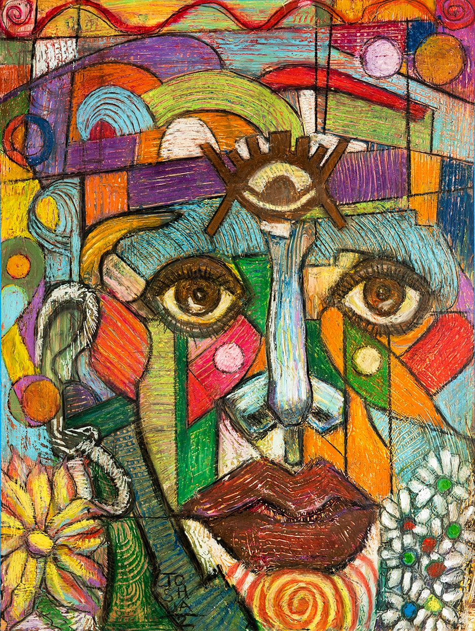Global Altruism — mixed media painting by Joshua2